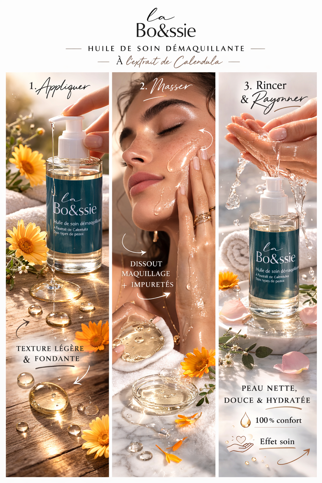 Huile de soin démaquillante 50ml