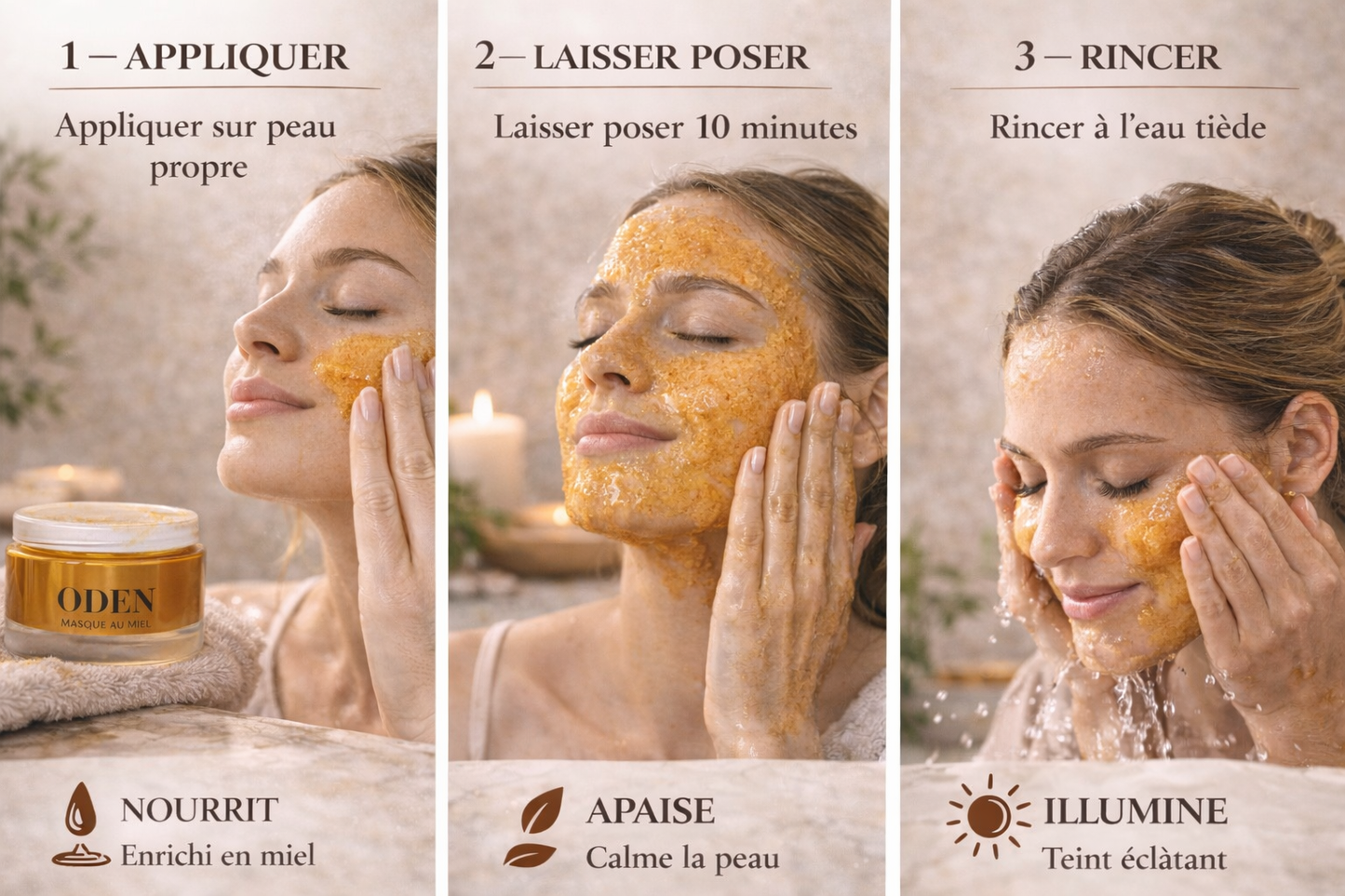 Masque au miel nourrissant et régénérant - 50 ml
