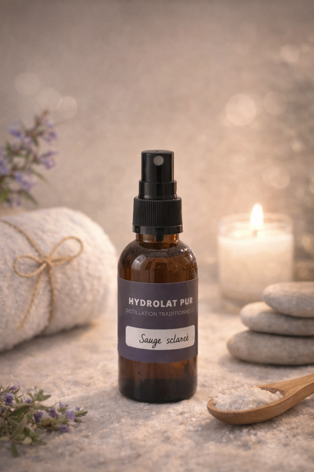 Hydrolat de Sauge sclarée - 100 ml