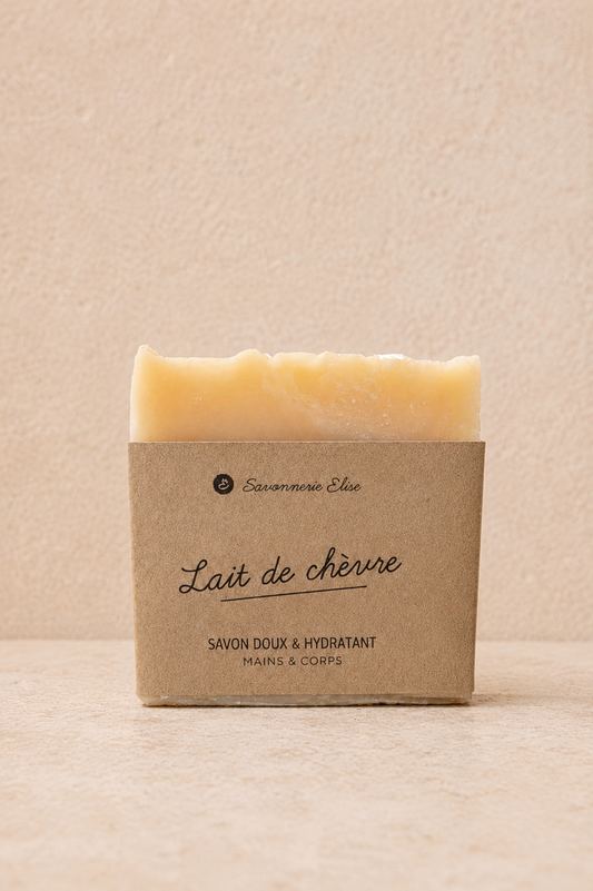Savon Doux au Lait de Chèvre Bio