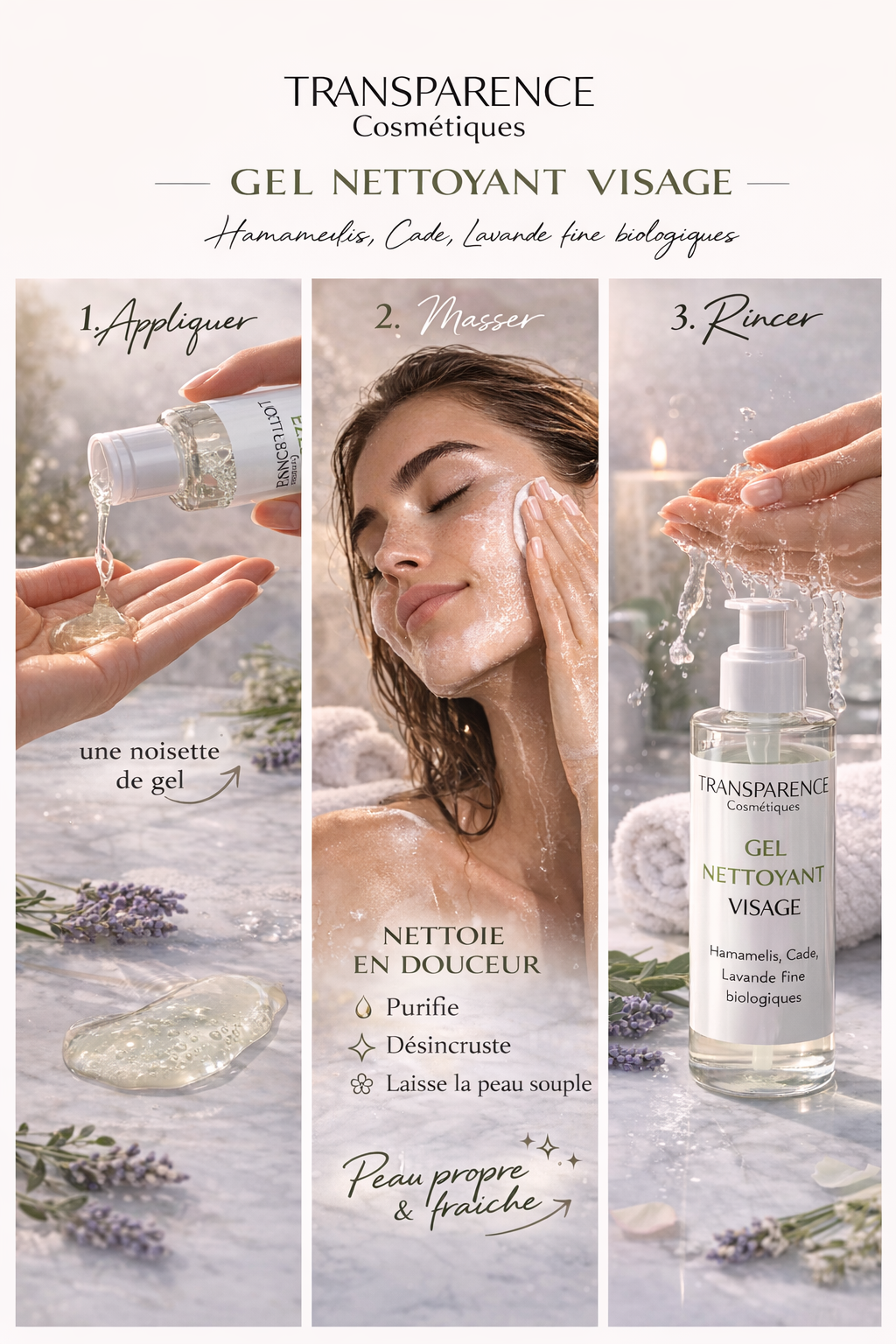 Gel nettoyant doux — 200 ml