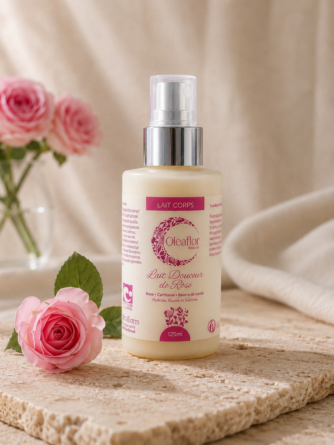 Lait Corps Douceur de Rose – Oleaflor